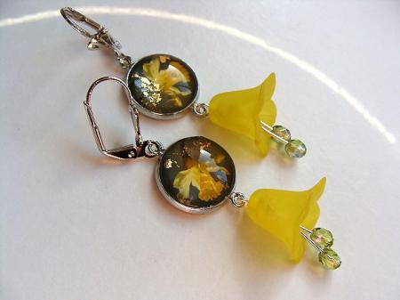 BOUCLES JONQUILLE CLOCHETTE